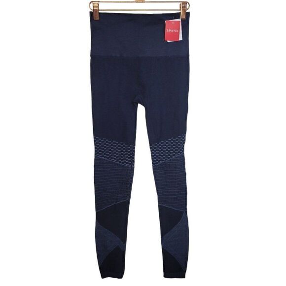 Spanx by Sara Blakely Seamless Moto Leggings (Size S) - Picture 1 of 5